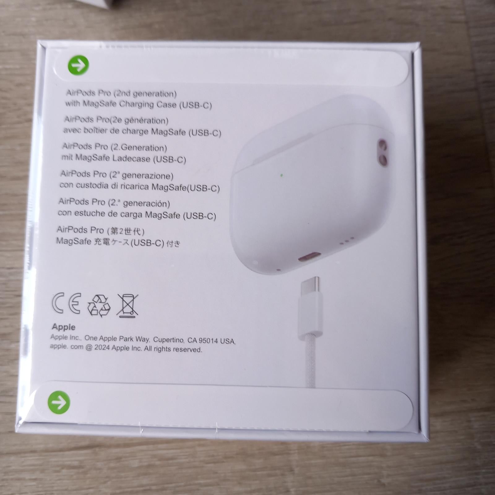 Airpods pro 2 met noise canceling